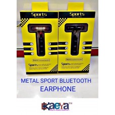 Okaeya Metal Sport Bluetooth Earphone